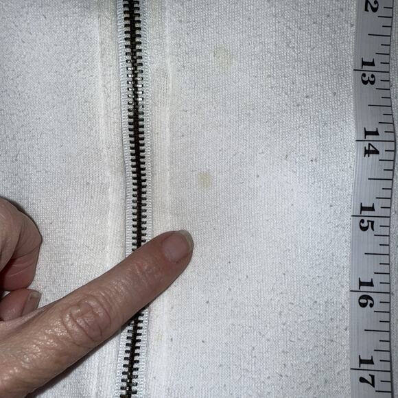 Compagnie Du Ponant Full Zip Yacht Club Nautical White Jacket Embroidery Sz S - Picture 11 of 12